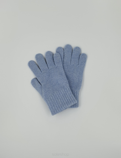 Rękawiczki - błękitne